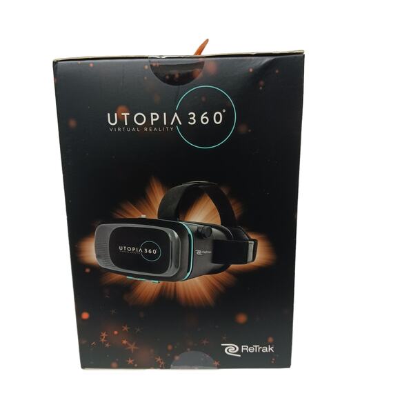ReTrak Utopia 360 Virtual Reality 3D VR Headset for Smartphone iOS Android - Picture 9 of 10